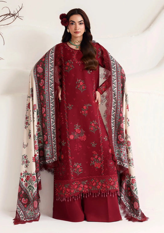 Seraphine Edit 26 Winter By Naqsh ( Merlot-00267 )
