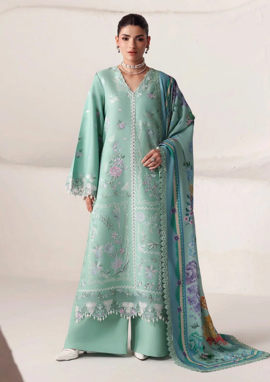 Seraphine Edit 26 Winter By Naqsh ( Grey Teal-00273 )