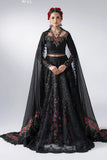 Mbroidered By Maria.b Wedding Formals - BD-3101-Obsidian Garden-Default