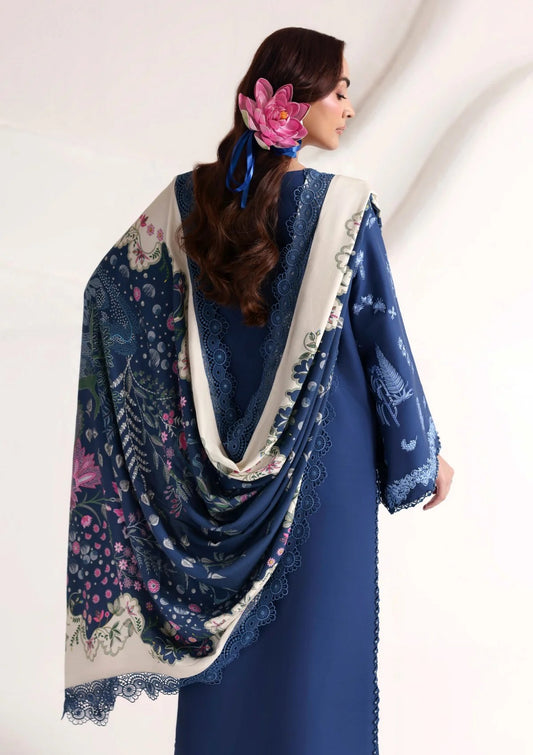 Seraphine Edit 26 Winter By Naqsh ( Nile Blue-00272 )