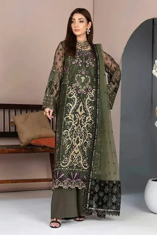 Janique - JJ Embellish Luxury Collection Vol 10 - Design 04 - Unstitched