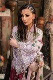 3 Piece Unstitched Embroidered Dobby Linen Suit By M.Prints Vol-31  ( 09-A )