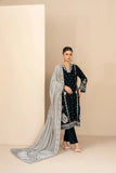 MILAN 3pcs Un-Stitched Fancy Heavy Emb Velvet [D-5714]