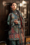 3 Piece Unstitched Embroidered Dobby Linen Suit By M.Prints Vol-31  ( 02-A )