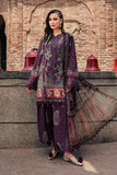 3 Piece Unstitched Embroidered Dobby Linen Suit By M.Prints Vol-31  ( 02-B )