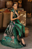 3 Piece Unstitched Embroidered Dobby Linen Suit By M.Prints Vol-31  ( 05-A )