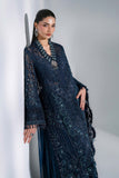 Mbroidered By Maria.b Wedding Formals -BD-3106-Peacock Blue-Default