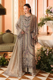 ROYALE TEA AFFAIR CHIFFON UNSTITCHED COLLECTION'26 ( MPC-26-201-Antique Grey )