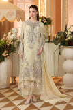 ROYALE TEA AFFAIR CHIFFON UNSTITCHED COLLECTION'26 ( MPC-26-208-Pastle Sunshine )