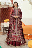GISELE Shagun Luxury Formal Unstitched 3PC Suit D-10 Mahjabeen