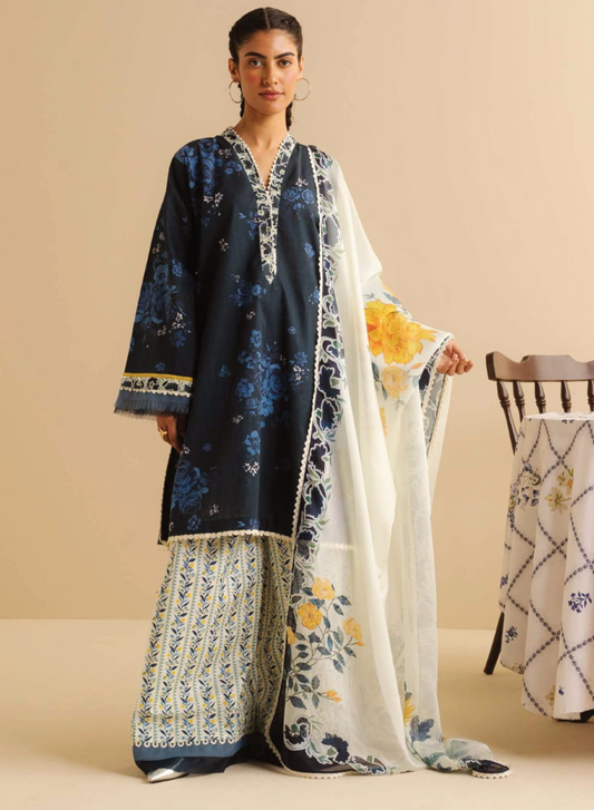 Coco Prints By Zara Shah Jahan Drop 2 '25 Leya-1B