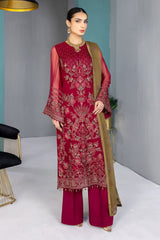 Kuch Khas by Flossie (K-1301 RED RUBIN)