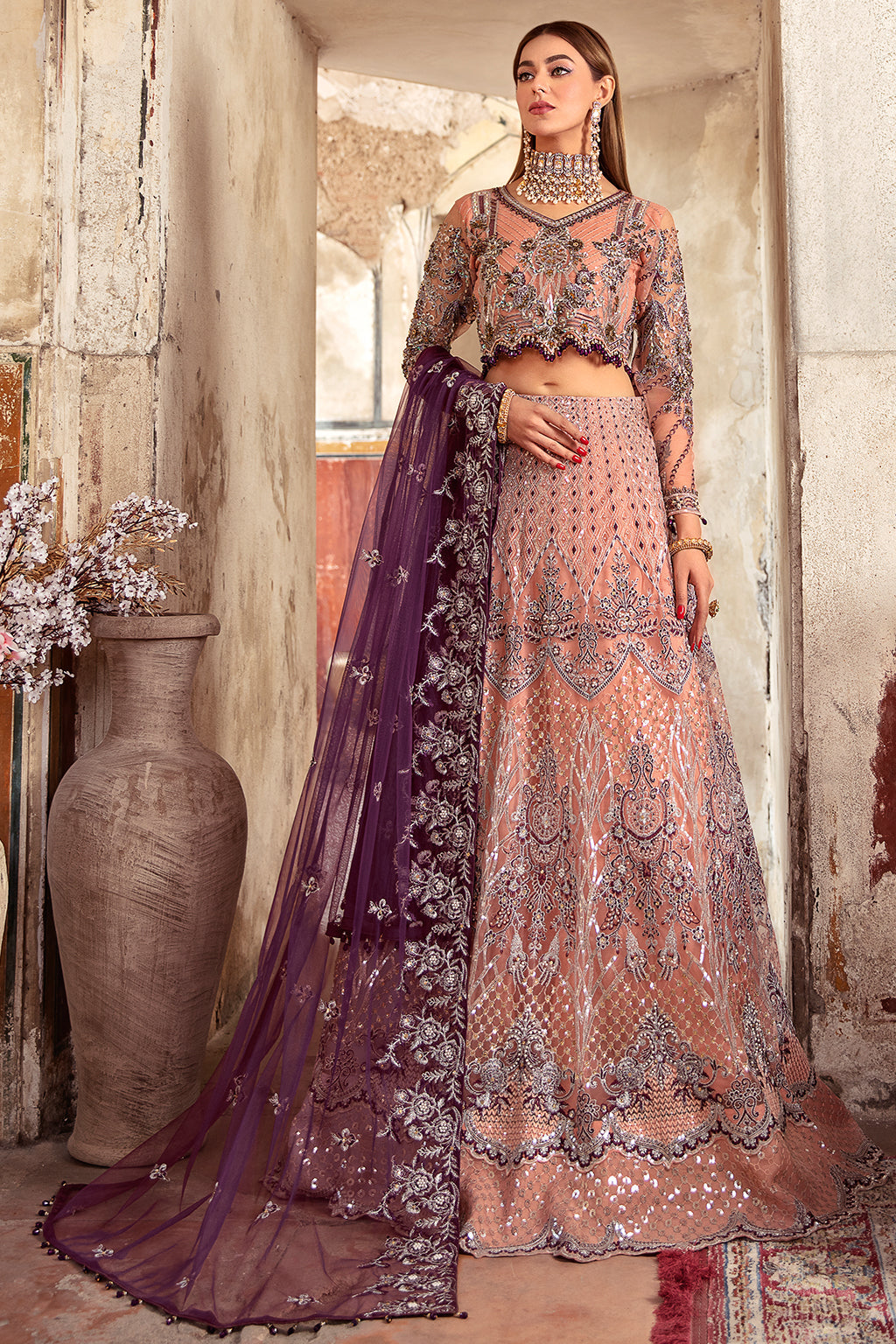 Ramsha - Luxury Wedding Collection (HB-122)