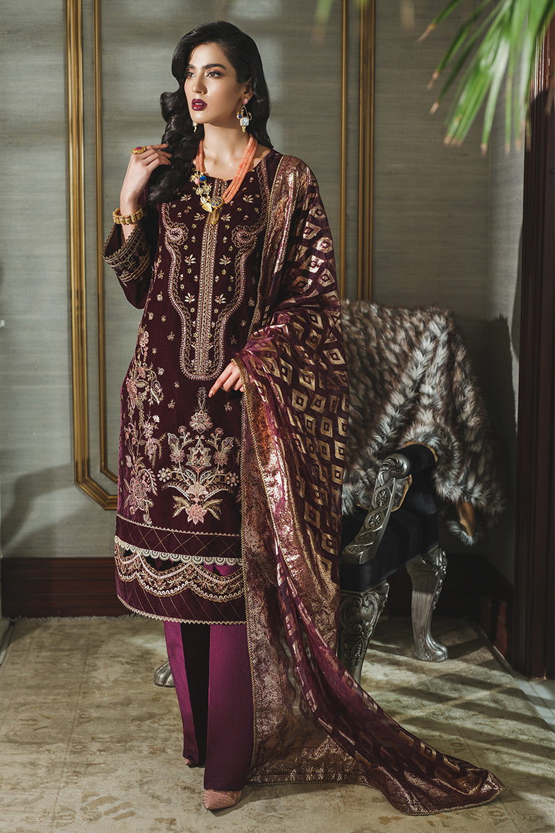 Tehwaar by Rang Rasiya - Luxury Velvet Wedding Edition (D4 MEHER UN NISA)