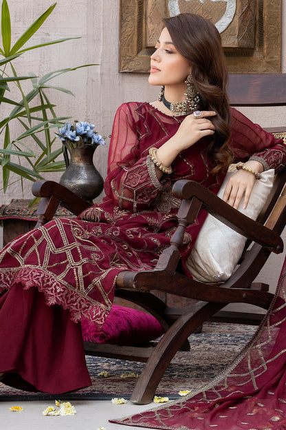 Zahra by Zainab Manan (ZM-21 Dutchess Red)